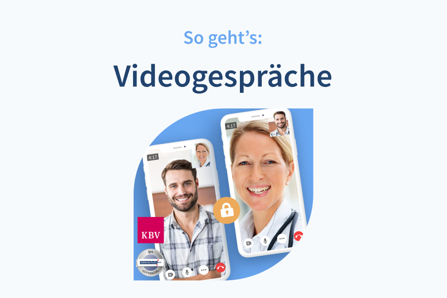 Videogespräche mit medflex: So geht's