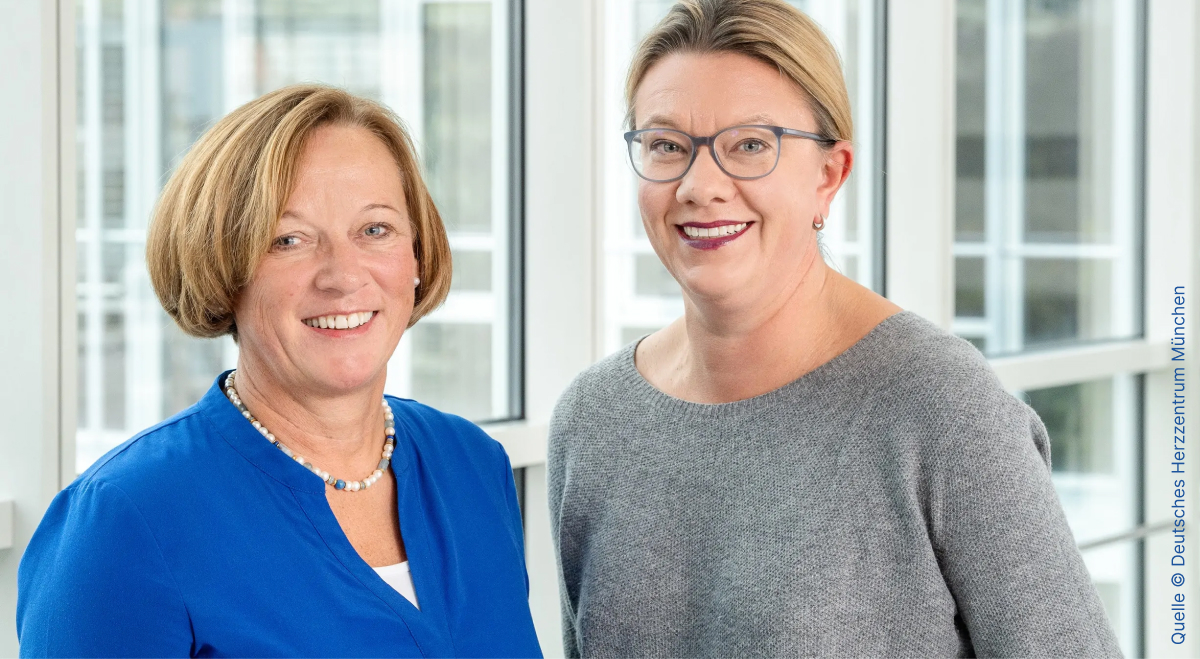 Dr. Julia Lemmer und Brigit Beckmann, Deutsches Herzzentrum München