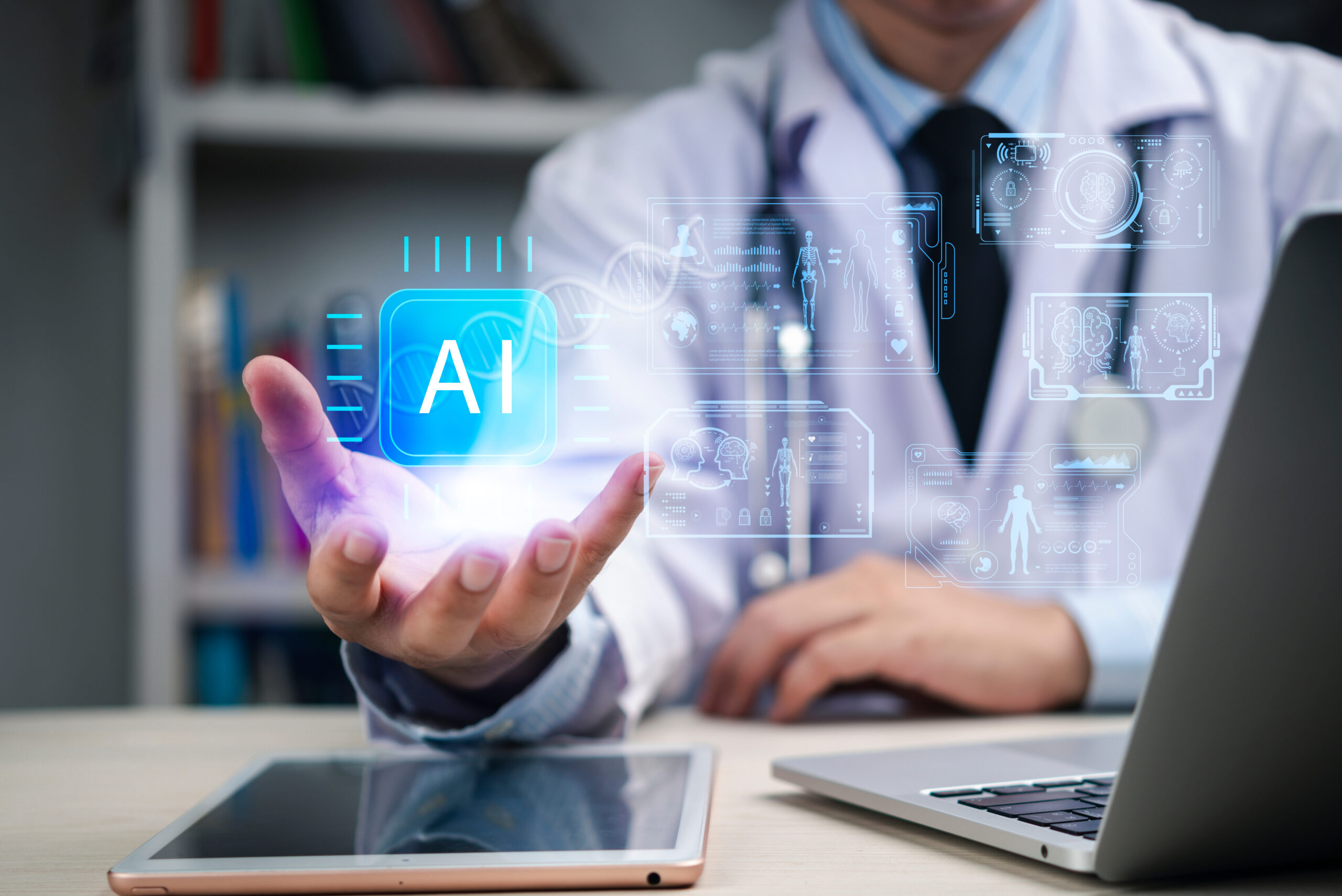 KI in der Patientenkommunikation - Beispielbild