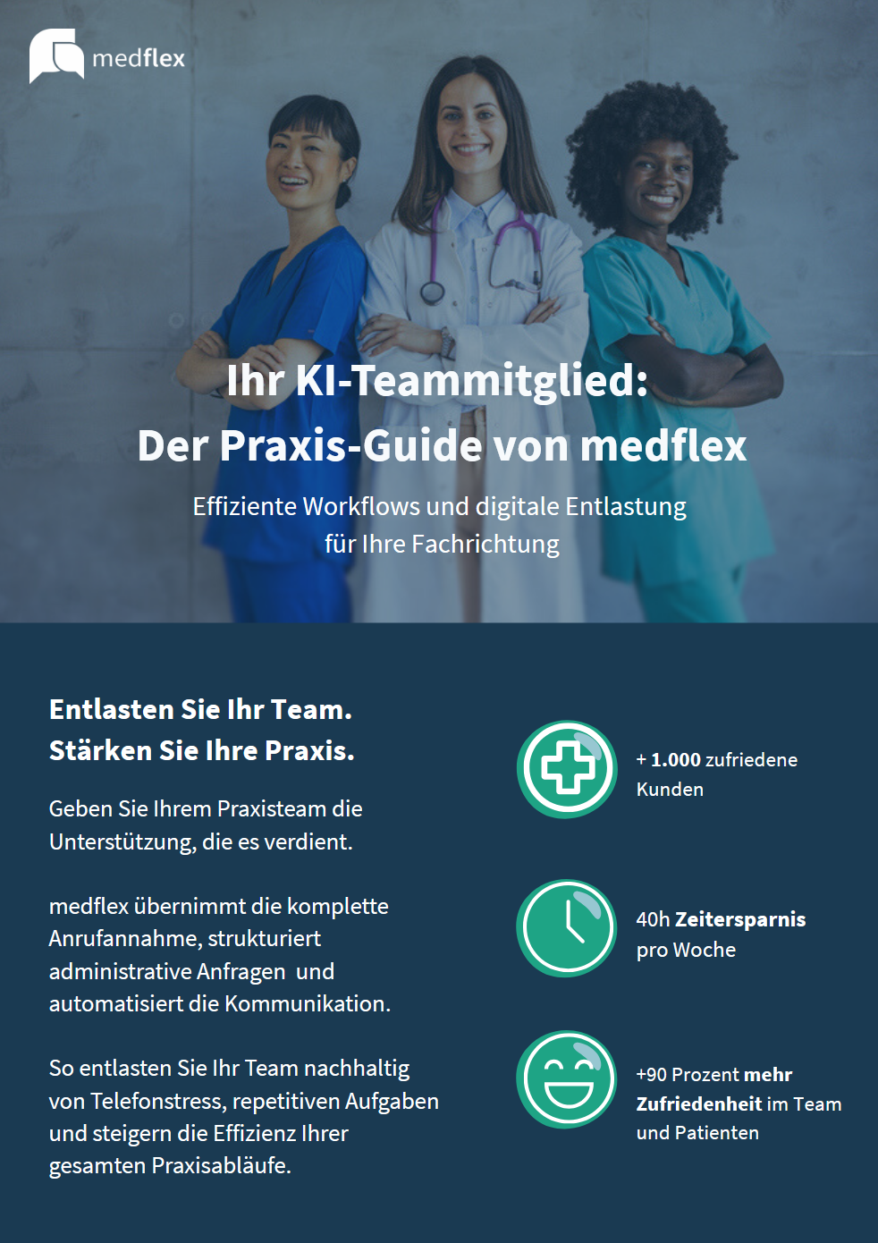 Deckblatt medflex Praxis-Guide